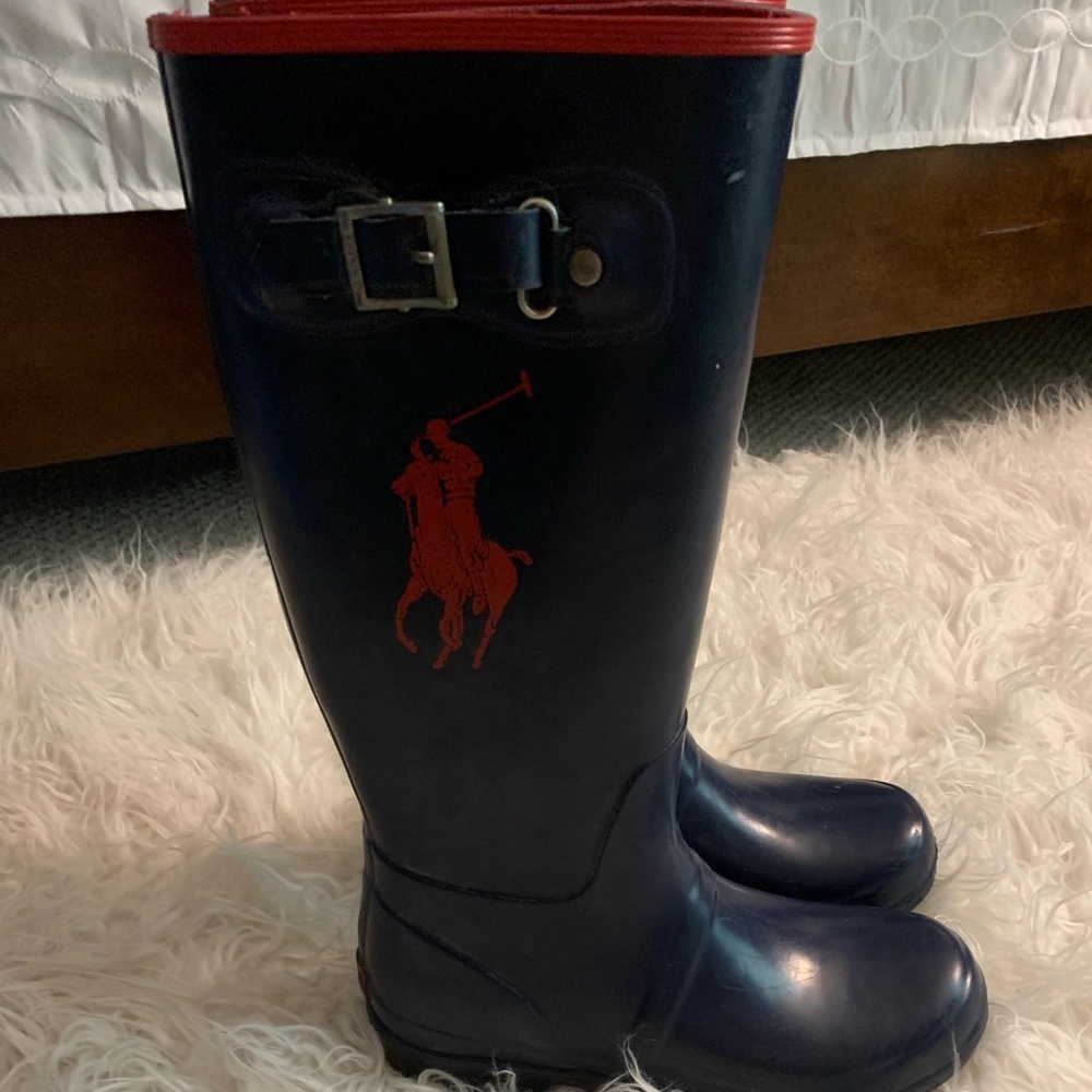 Polo rain boots